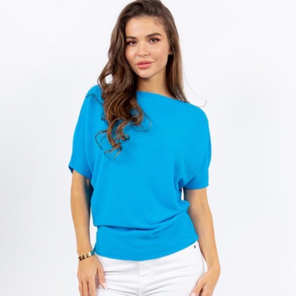 Vibrant Blue Women's Top
